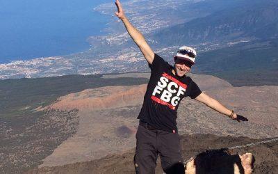 Teide mit Genehmigung