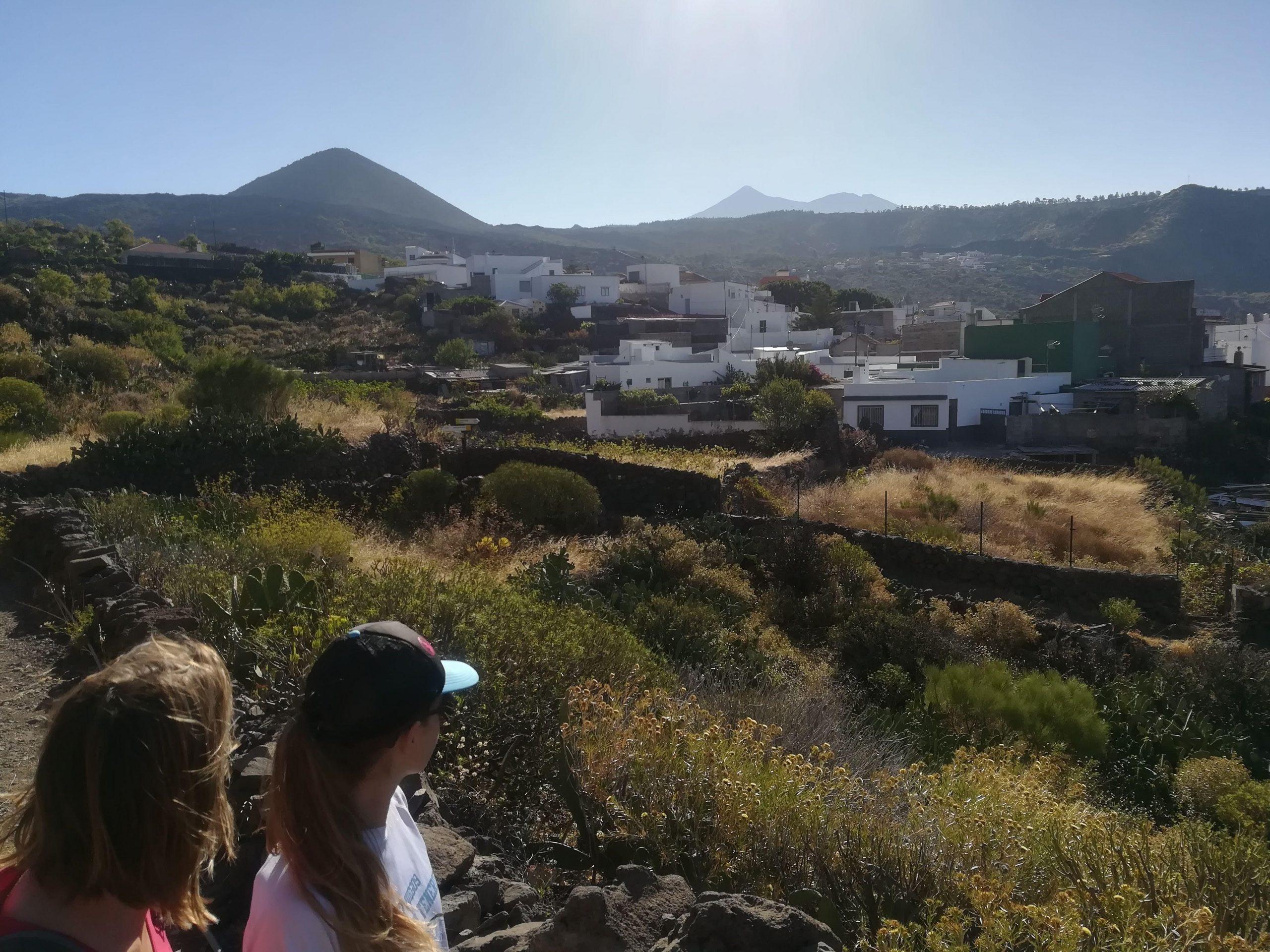 Blick Santiago del Teide