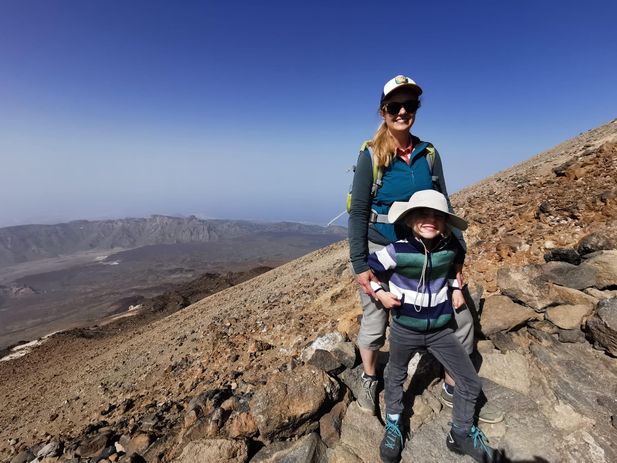 Wandern mit Kindern auf Teneriffa Aufstieg zum Pico del Teide