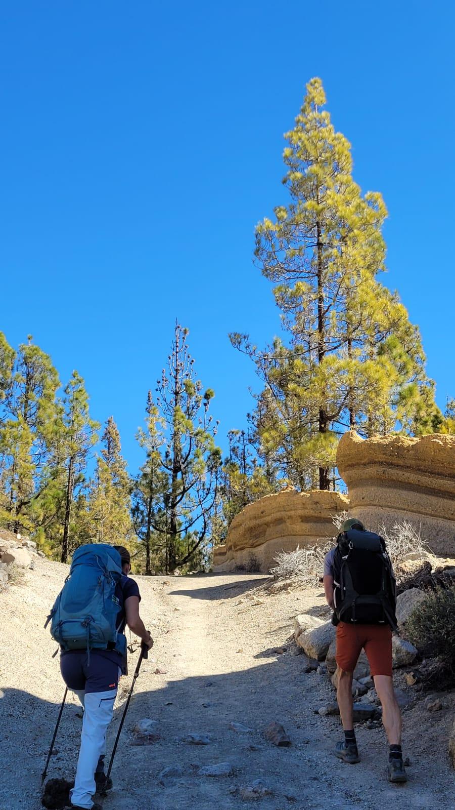 Wanderung zur Paisaje Lunar Mondlandschaft bei Vilaflor